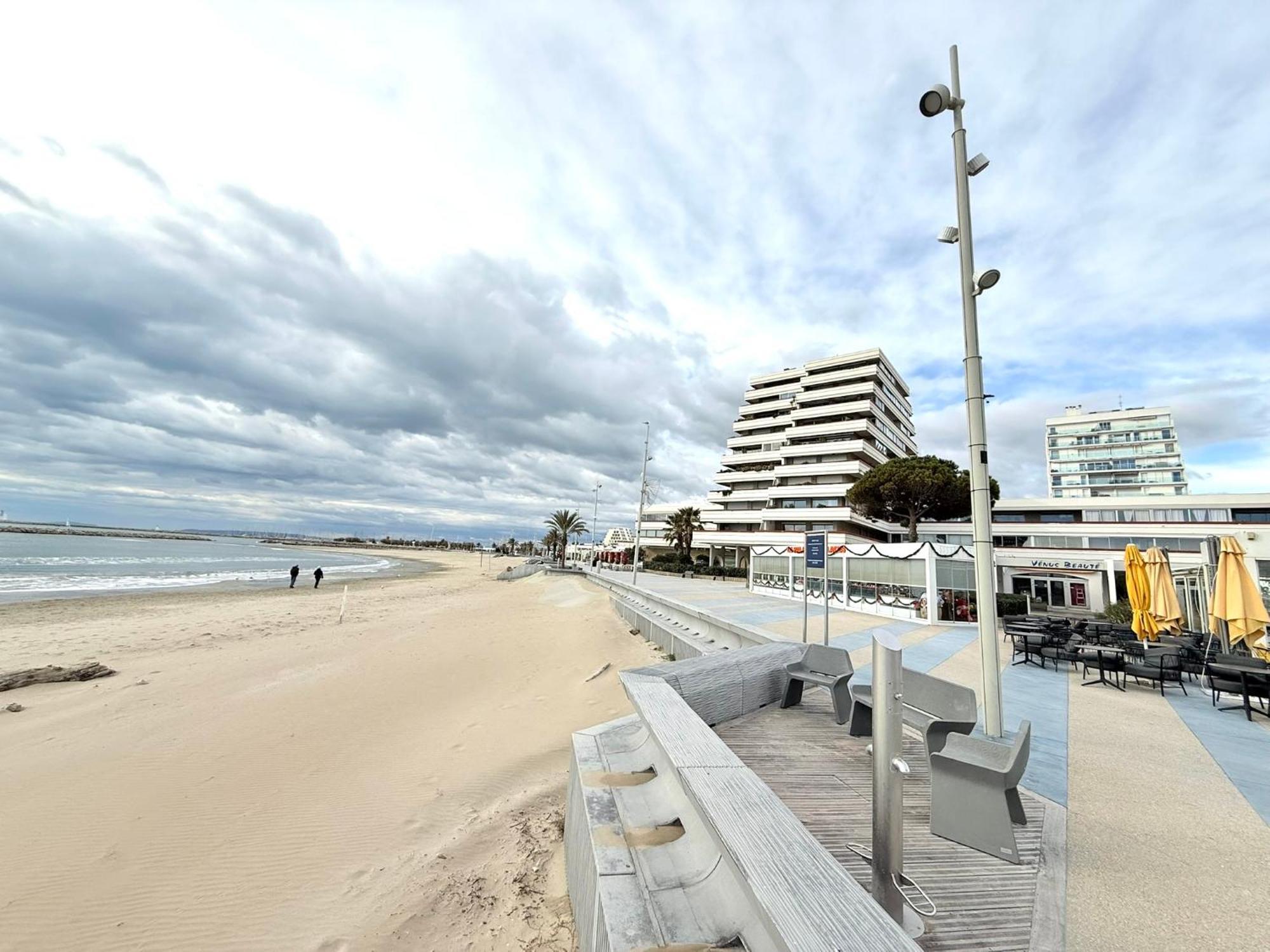 Appart Grande Motte Quartier Couchant - Parking - Balcon- Piscine - Plage 300M La Grande-Motte Zewnętrze zdjęcie