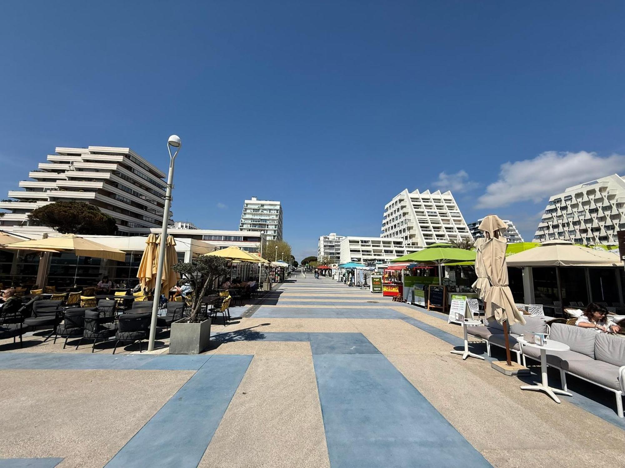 Appart Grande Motte Quartier Couchant - Parking - Balcon- Piscine - Plage 300M La Grande-Motte Zewnętrze zdjęcie