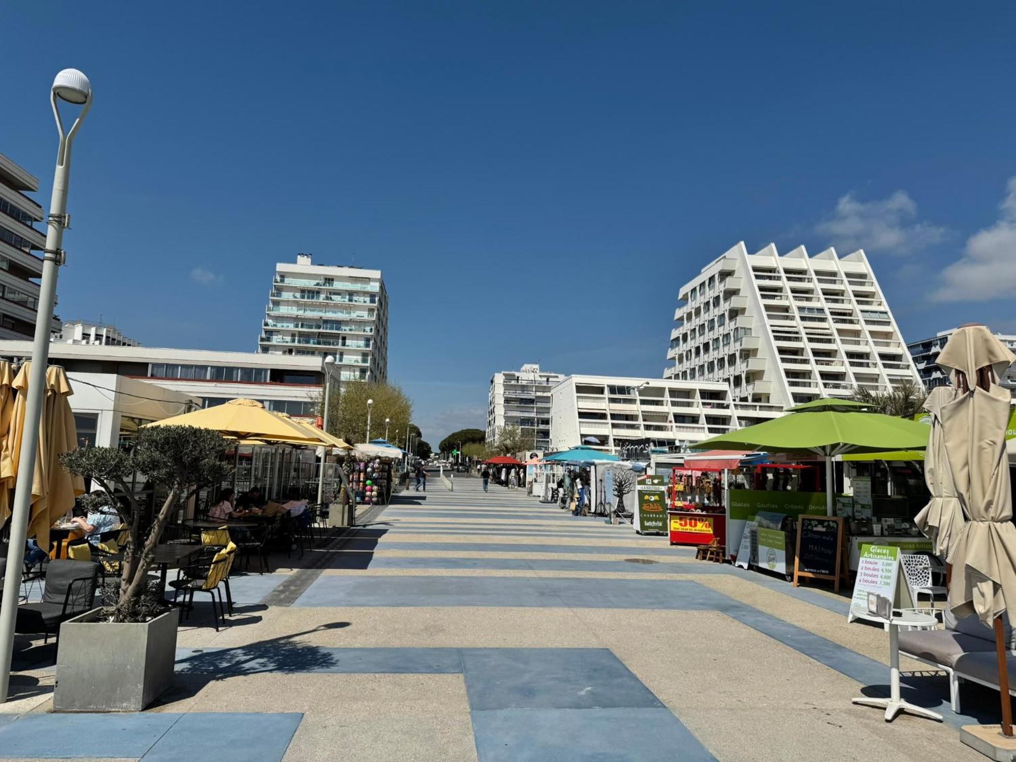 Appart Grande Motte Quartier Couchant - Parking - Balcon- Piscine - Plage 300M La Grande-Motte Zewnętrze zdjęcie